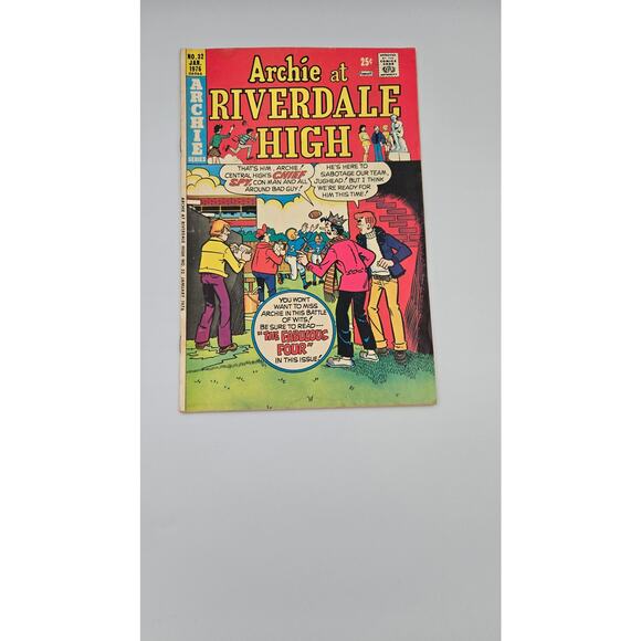 Archie at Riverdale High Number 32 January 1976 06966 Fair Condition - Picture 3 of 16